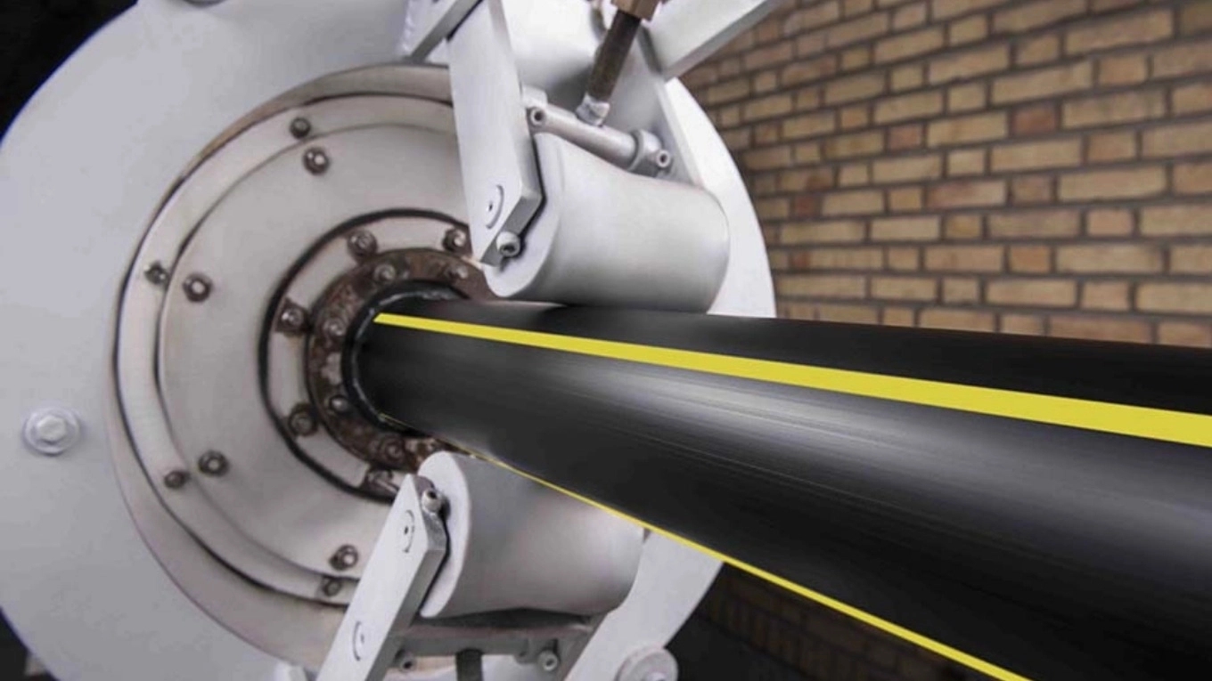 Introduction of gas supply pipes and fittings