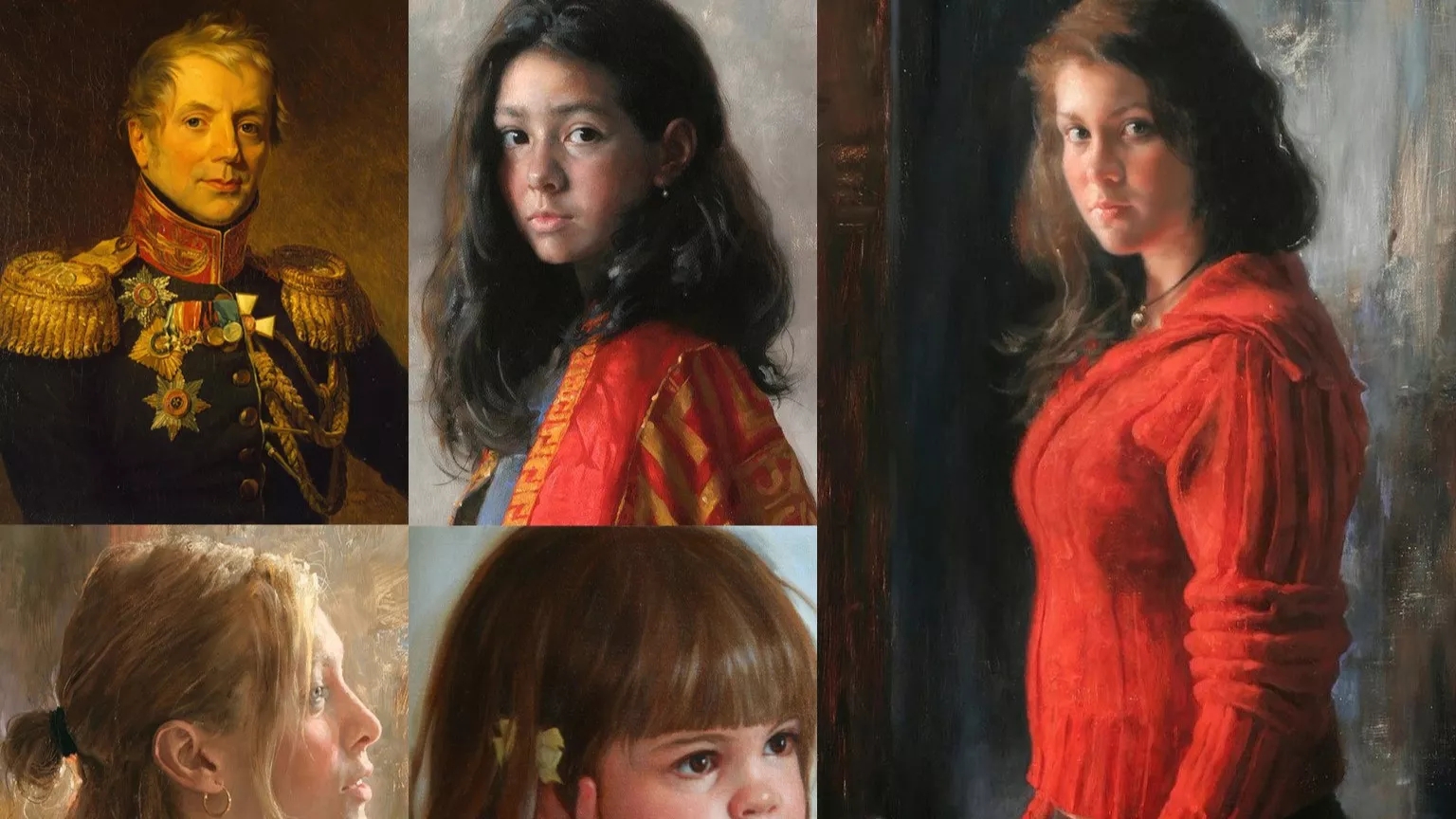 Types of portrait painting
