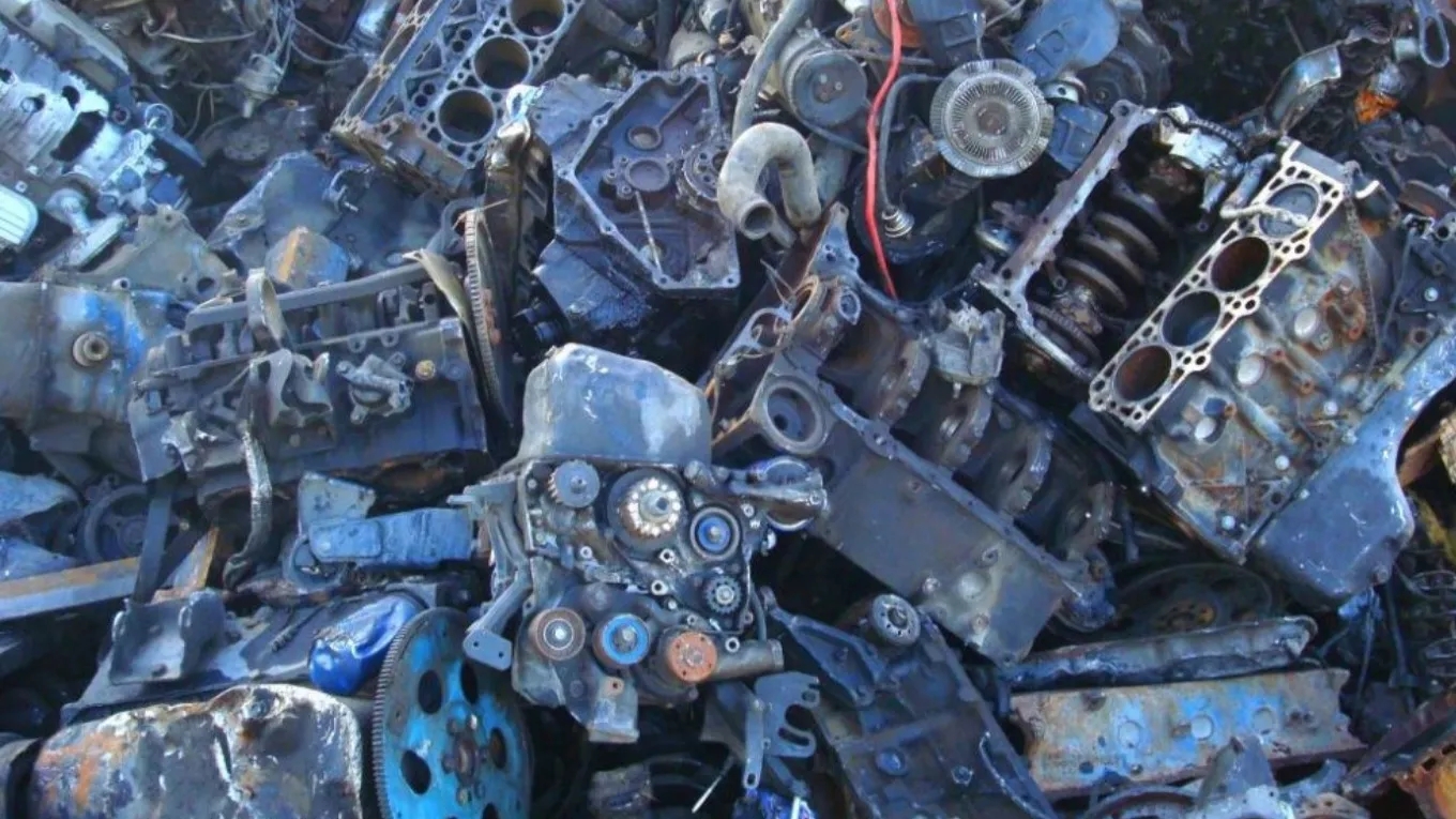 Iron waste recycling steps