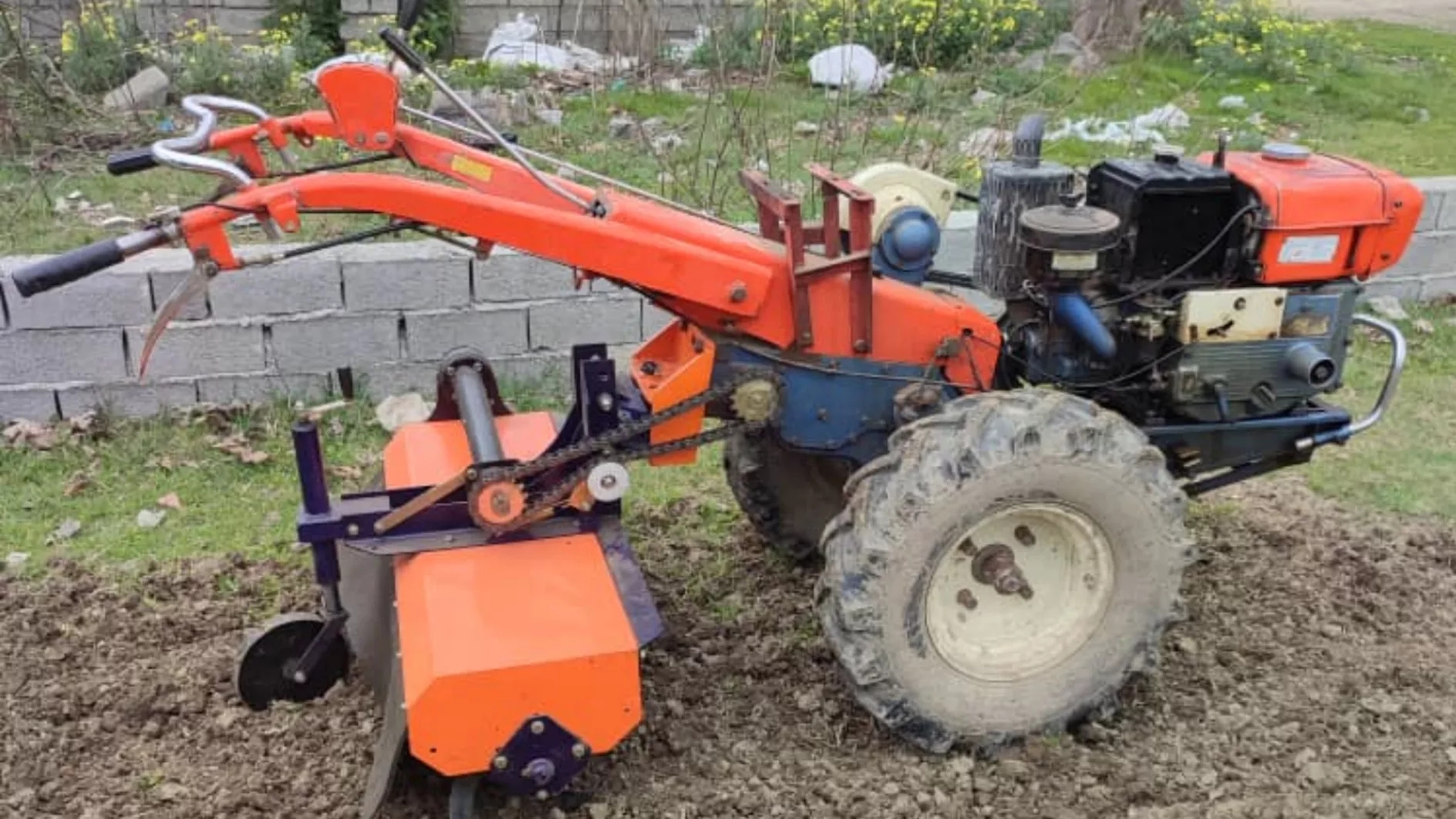 What is a tiller?