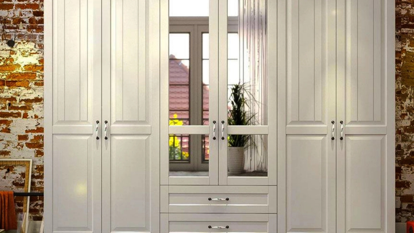 What are the types of MDF wardrobes and their models?