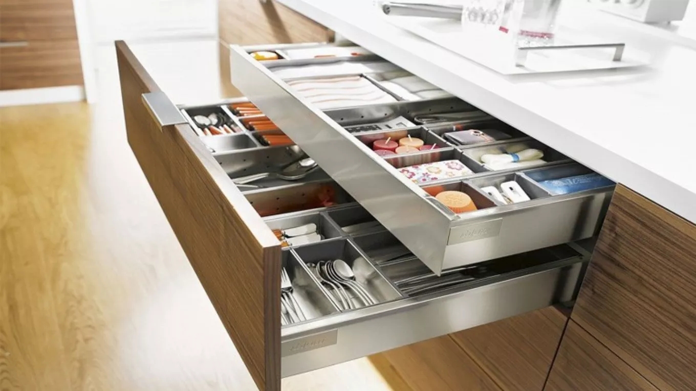 Rail tandem box is the best choice for kitchen cabinets