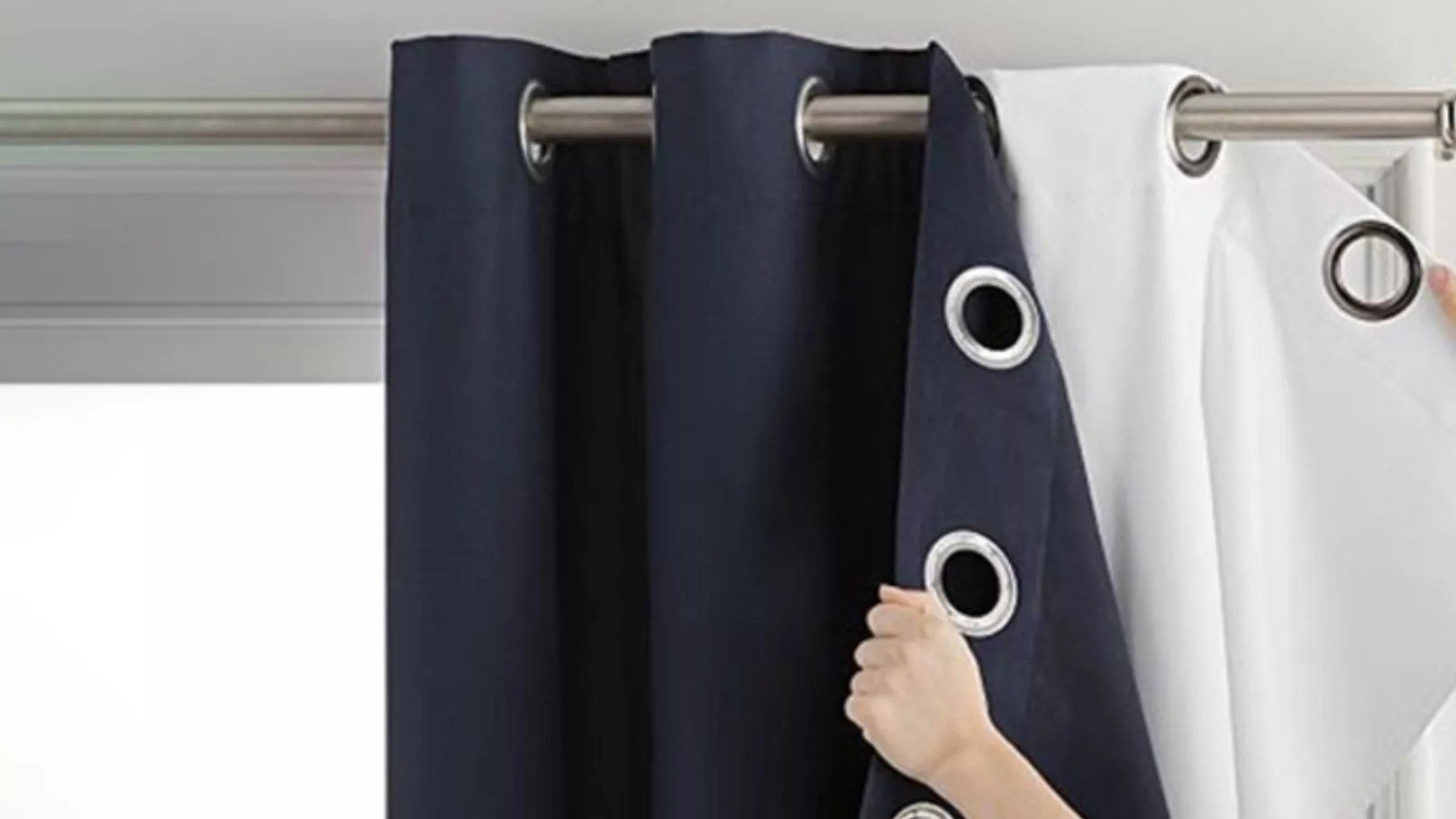 Washing punch curtains at home
