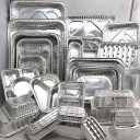 Disposable aluminum and plastic containers in Tehran