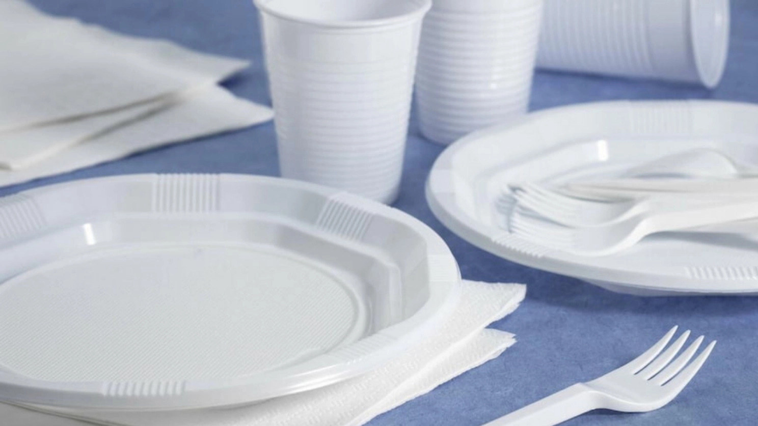 Disposable aluminum and plastic containers in Tehran