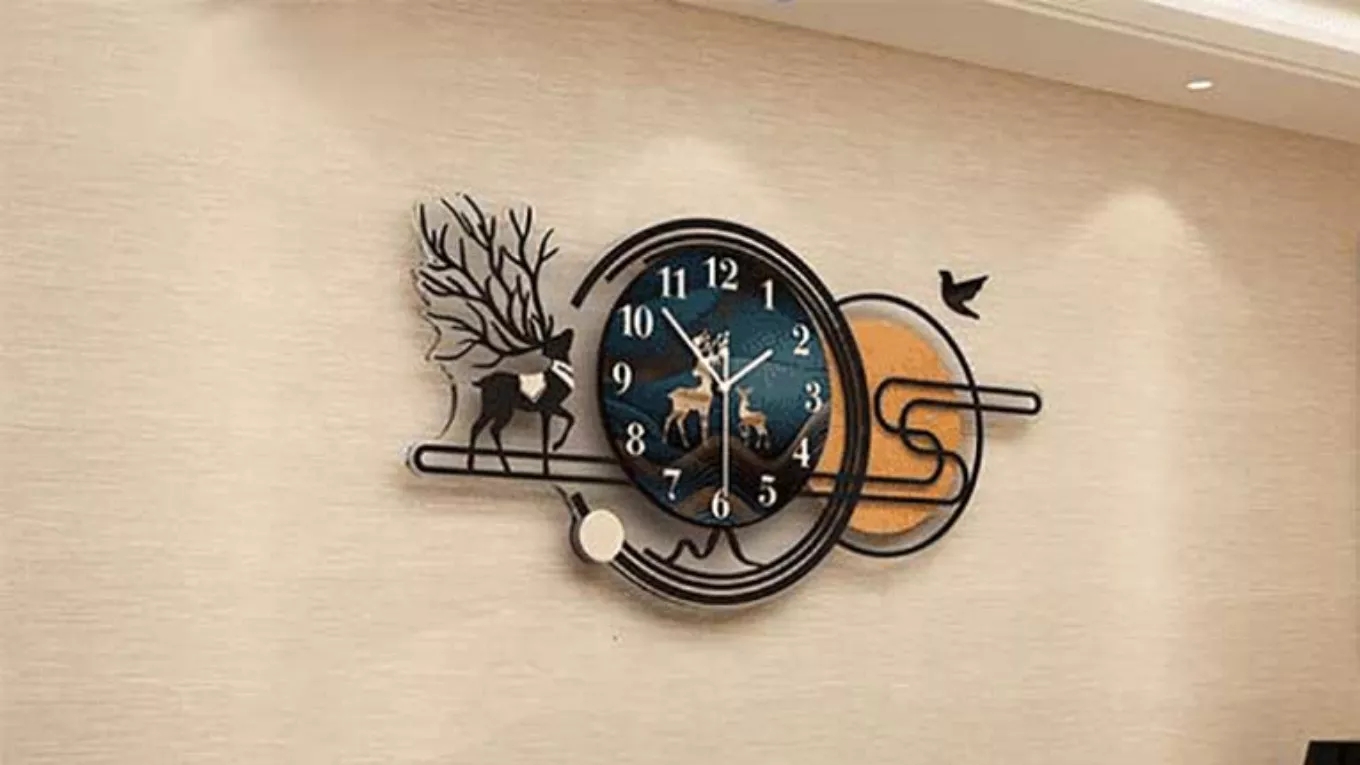 Where is the best place for a wall clock at home?