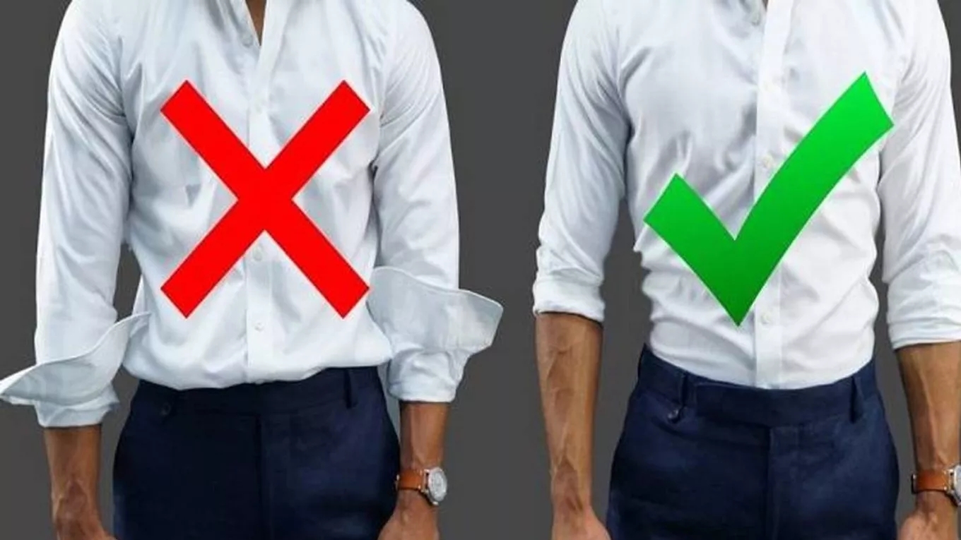 Some common men's style mistakes