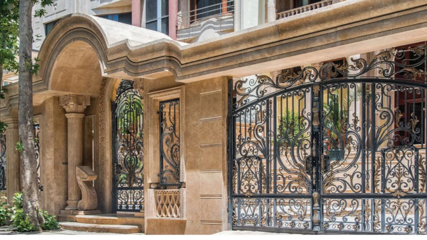 Types of wrought iron doors