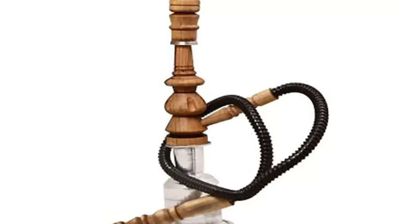 What is wooden hookah skewering?