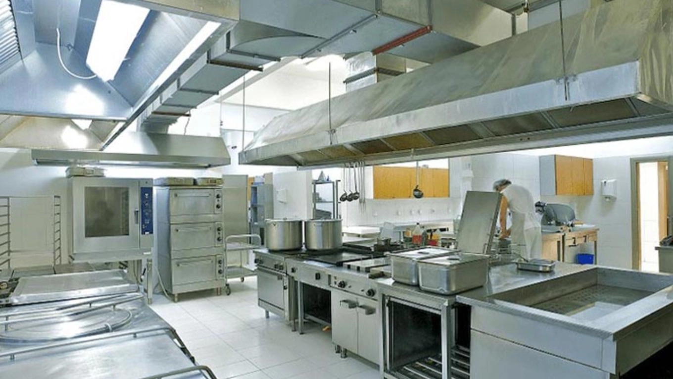 Industrial steel kitchen equipment in Isfahan