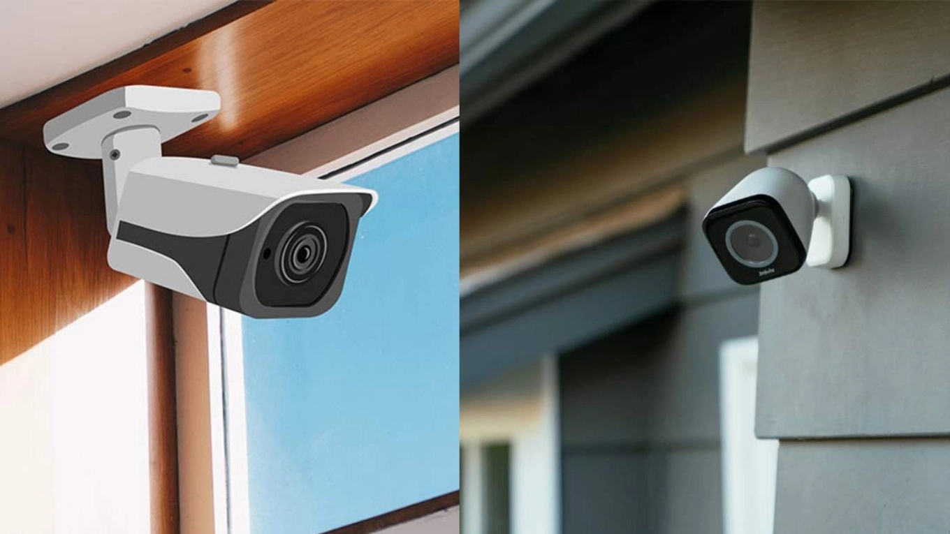The difference between CCTV cameras for open and closed spaces