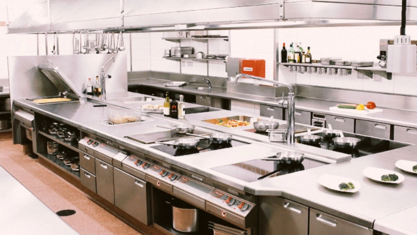 All kinds of industrial kitchen layout models