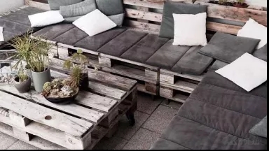 Interesting ideas for making things with wooden pallets