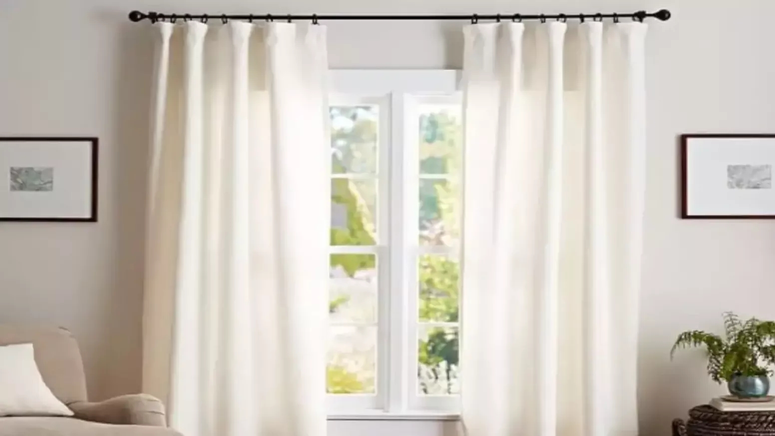 Pleated curtain installation training