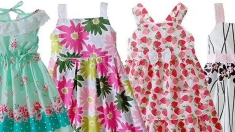 All kinds of children's clothes for girls