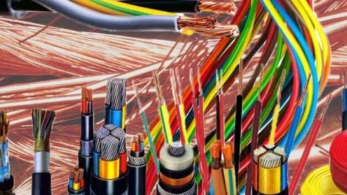 All kinds of wires and cables