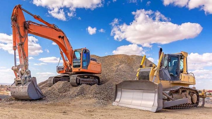 Types of road construction and construction machines and their applications