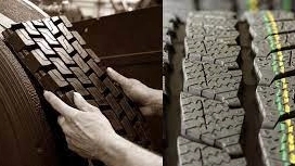 The method of coating rubber