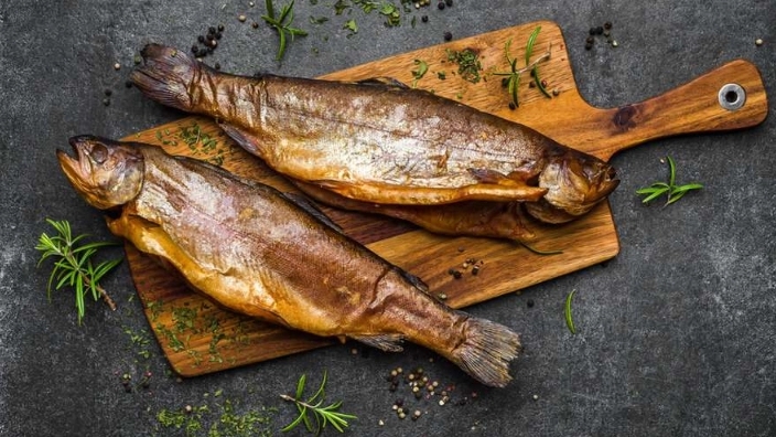 Gilani smoked fish