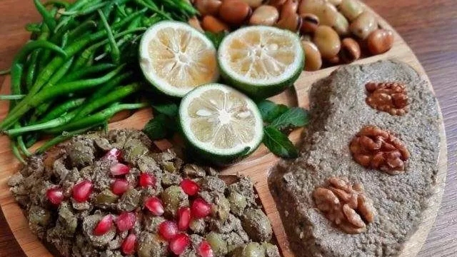 Types of food seasonings used in Gilan