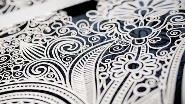 Laser cutting of paper and cardboard