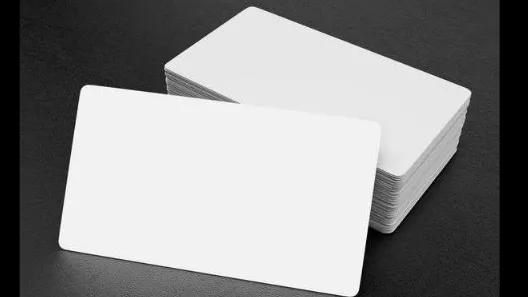 Business card and important points in its design and printing