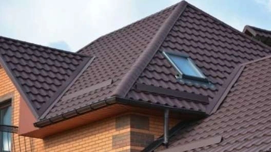 Gable roof covering