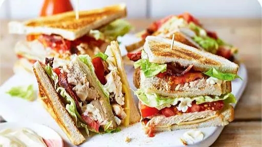 All kinds of coffee shop food