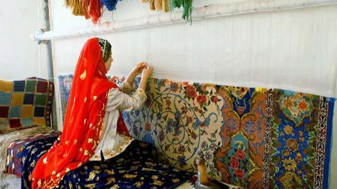 What skills are needed for carpet weaving?