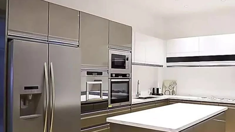 Reviews and offers attractive ideas for metal cabinet paint