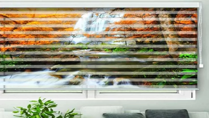 What is the difference between a shade curtain and a shutter curtain?