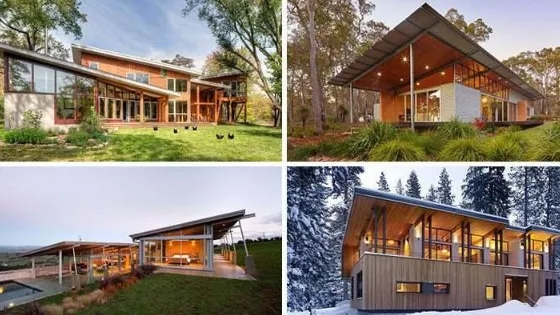 Types of sloping roofs