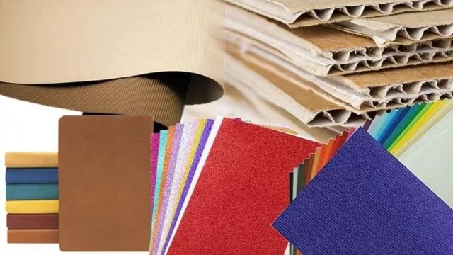 Examining types of paper and cardboard in the printing and packaging industry