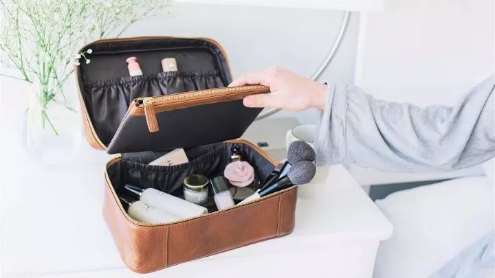 Essential cosmetics for travel