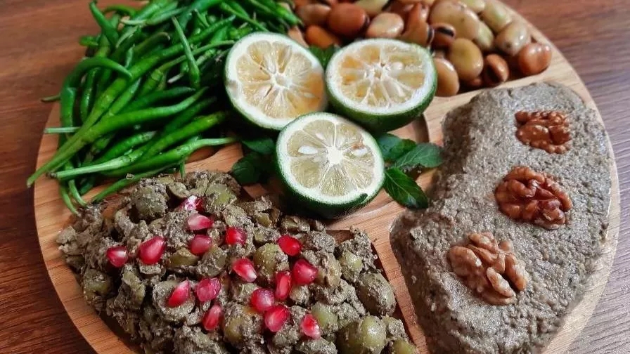 Types of food seasonings used in Gilan
