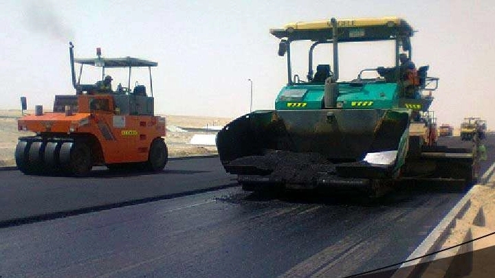 Types of giant road construction machines and their use