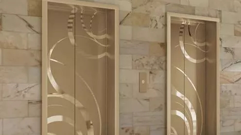 Types of elevator doors in terms of opening and closing