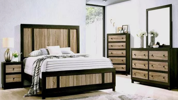 What is a bed set and what is it made of?