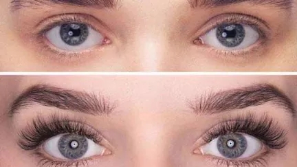 Temporary eyelash implantation, a quick solution to have a beautiful look