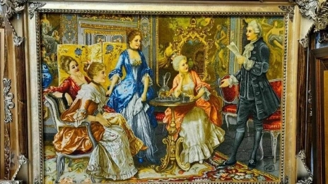 Huge carpets and rugs in Tabriz