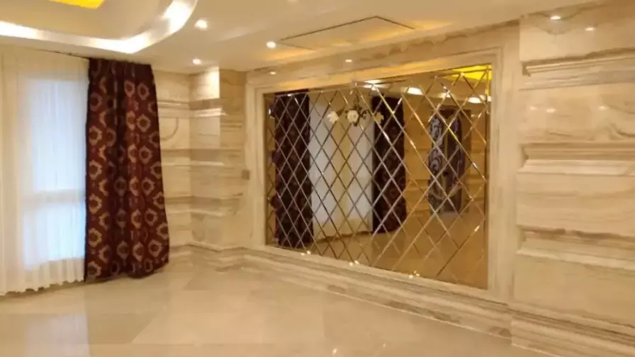 What is mirror work and what effect does it have on interior decoration?