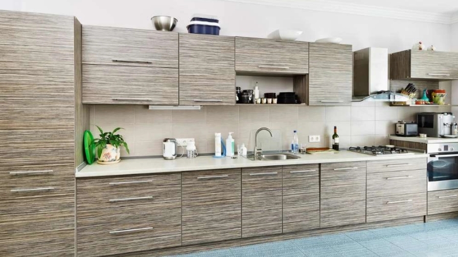 انواع برچسب کابینت طرح دار
