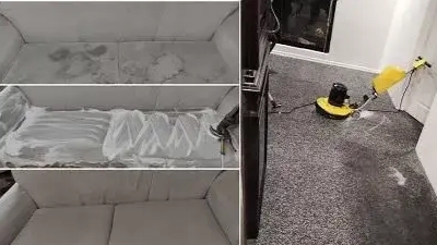 Why is it important to wash the sofa at home?