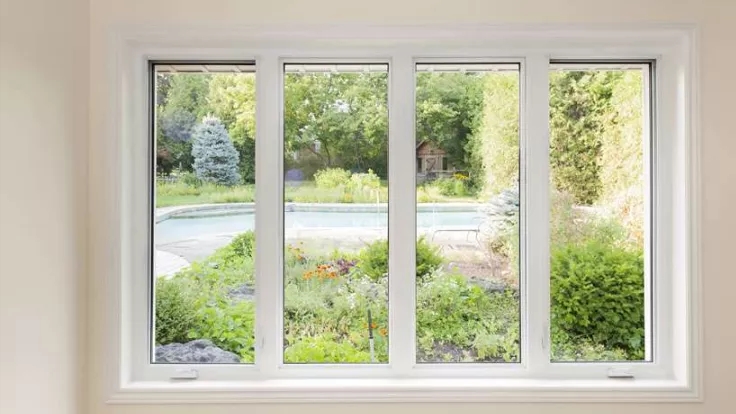 What are double-glazed doors and windows?