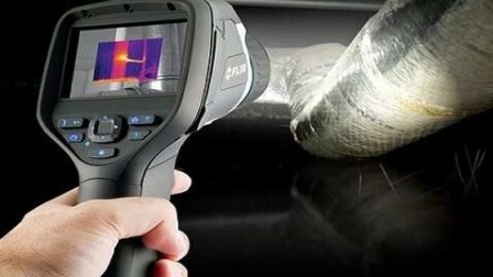 What is a leak detector and how does it work?