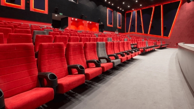 Types of styles and models of cinema and amphitheater seats