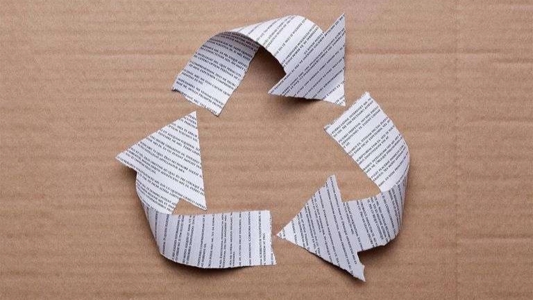 Paper recycling steps