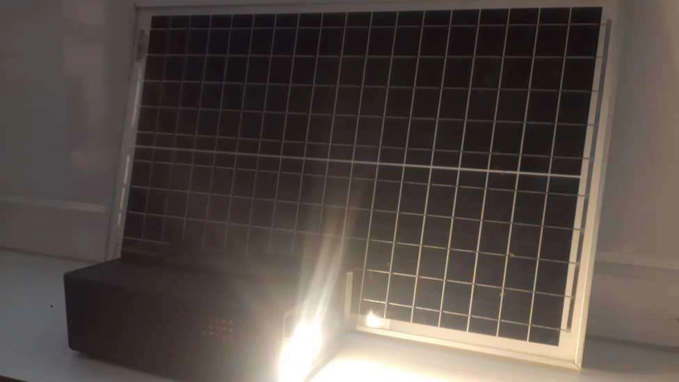 Production of mobile solar packages Sepidar Solar Fars
