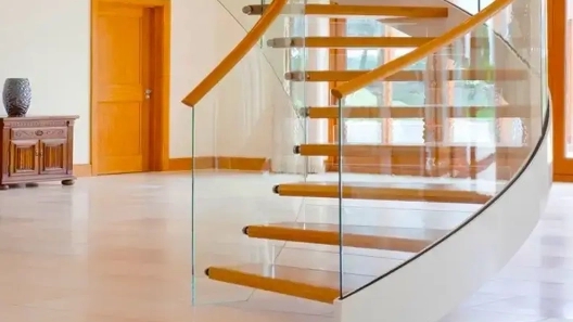 Advantages of using a spiral staircase