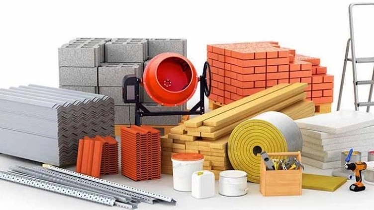 Distribution of stable building materials in Karaj